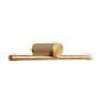 Minimalist Brushed Brass LED Picture Light
