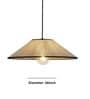Minimalist Fabric Pendant Lamp (Beige)