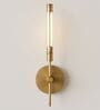 Minimalist Gold Slim-Line LED Wall Sconce