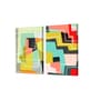 Mandala Chakra Multicolour Synthetic Wood Framed Canvas Art Print