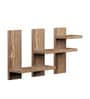 Minimalist Shaped Artistic Wooden Wall Shelves Set of Three