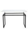 Jackie Writing Table in Glossy White Finish