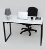 Jackie Writing Table in Glossy White Finish