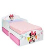 Minnie Mouse Kids Toddler Bed with Drawer Storage