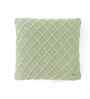 Mint 100% Cotton Shannon 16X16 Inches Knitted Cushion Cover