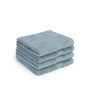 Mint Breeze 100% Organic Cotton Solid 550 GSM Face Towels Pack of 4