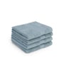 Mint Breeze 100% Organic Cotton Solid 550 GSM Face Towels Pack of 4
