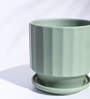 Mint Ceramic Desk Pot