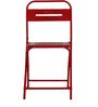 Joyce Metal Folding Chair in Red Colour