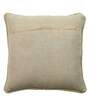 Green Textured Cotton 16 X 16 Inches Cushion Covers (Set Of 2)