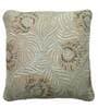 Green Textured Cotton 16 X 16 Inches Cushion Covers (Set Of 2)
