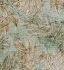 Mint Floral Polyester 8' X 10' Machine Made Carpet