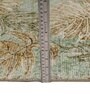 Mint Floral Polyester 8' X 10' Machine Made Carpet