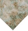 Mint Floral Polyester 8' X 10' Machine Made Carpet