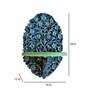 Mint Green & Blue Vintage Looks Handmade Carving Pooja Shelf