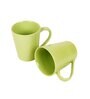 Mint Lime Green 180 ml Ceramic (Set of 2) Tea Cups