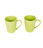 Mint Lime Green 180 ml Ceramic (Set of 2) Tea Cups