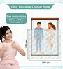 Mint Green Cotton Floral 120 Gsm Double Dohar