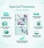 Mint Green Cotton Floral 120 Gsm Double Dohar