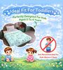 Mint Green Cotton Floral 120 Gsm Single Kids Dohar