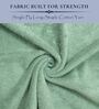 Mint Green Cotton Solid  500 GSM Bath & Hand Towels Pack of 4 (2 Bath 2 Hand)