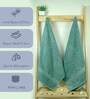 Mint Green Cotton Solid  500 GSM Bath Towels Pack of 2