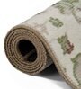 Mint Traditional Polyester 9' X 12' Machine Made Carpet