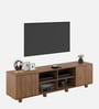 Mirai TV Console for TVs up to 65" in Exotic Teak Finish