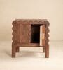 Miramar Acacia Wood Bedside Table in Natural Finish