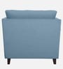 Miranda Fabric 1 Seater Sofa In Ice Blue Color