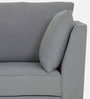 Miranda Chenille Fabric 1 Seater Sofa In Ash Grey Colour