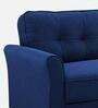 Aldrin Fabric 1 Seater Sofa In Cool Cobalt Colour