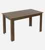 Mirano 6 Seater Dining Table With Rectangular Table Top In Brown Colour