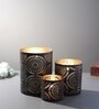 Black Miraya Candle Holder