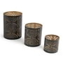 Black Miraya Candle Holder
