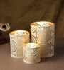 Ivory Miraya Candle Holder