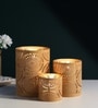 Yellow Miraya Candle Holder