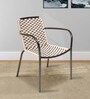Mirdif Metal Outdoor Seating in Black Colour