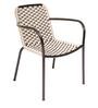 Mirdif Metal Outdoor Seating in Black Colour