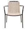 Mirdif Metal Outdoor Seating in Black Colour