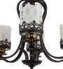 Noa Brown Metal Chandelier