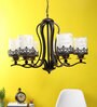 Noa Brown Metal Chandelier