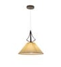 Creative Miro Brown and Yellow Metal Hanging Light