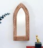 Yellow Wood Mirror