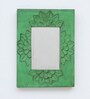 Green MDF Decorative Mirror