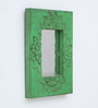 Green MDF Decorative Mirror