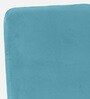 Mise Velvet Dining Chair in Sky Blue Colour