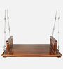 Mishmi Teak Wood Reversible Swing in Brown Colour
