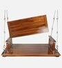 Mishmi Teak Wood Reversible Swing in Brown Colour