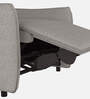 Mississippi Fabric 1 Seater Manual Recliner In Grey Colour